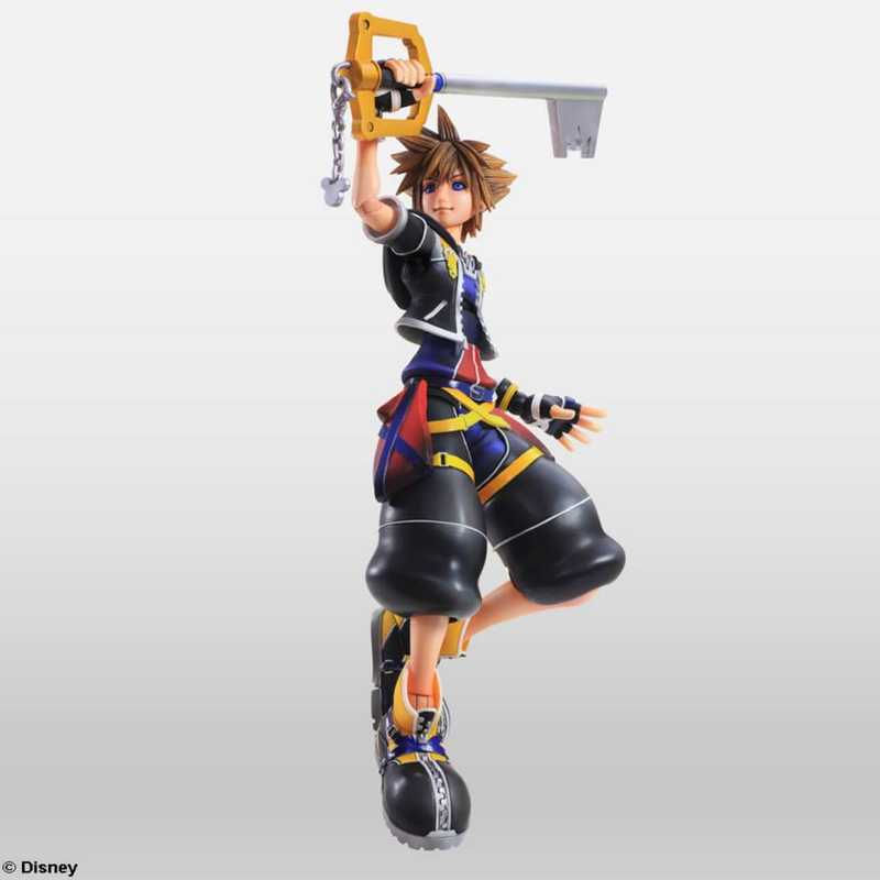 Illustration for article titled Kingdom Hearts II Roxas And Sora Action Figures